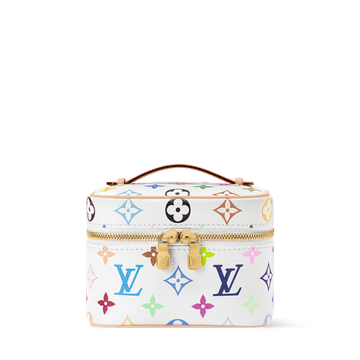 Nice Nano Vanity Case Monogram Multicolore Blanc M27941