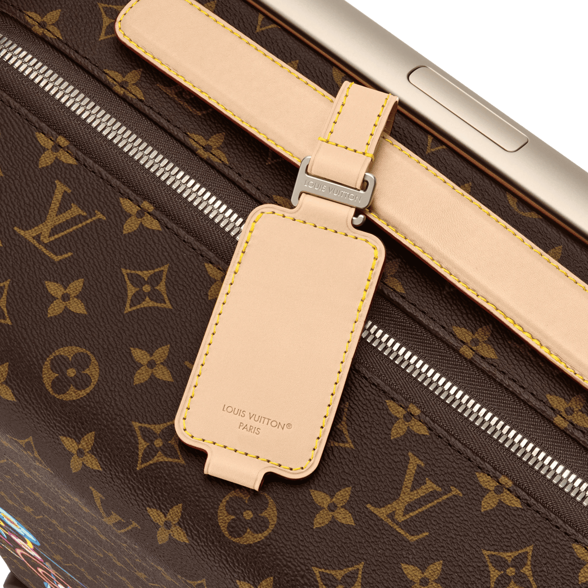 Horizon 55 Rolling Suitcase Monogram Garden M28237