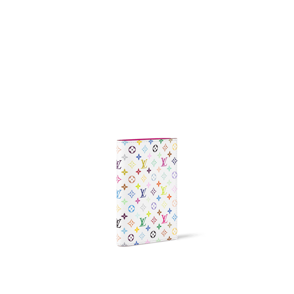 Monogram Canvas Passport Cover Multicolore Blanc M14178