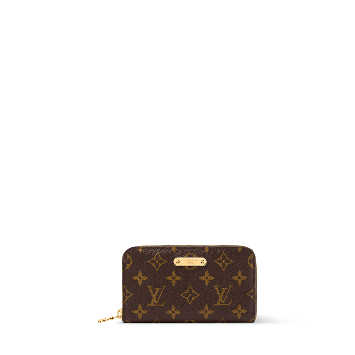 Margot Wallet Monogram Coated Canvas Cowhide Leather Gold-Toned Hardware