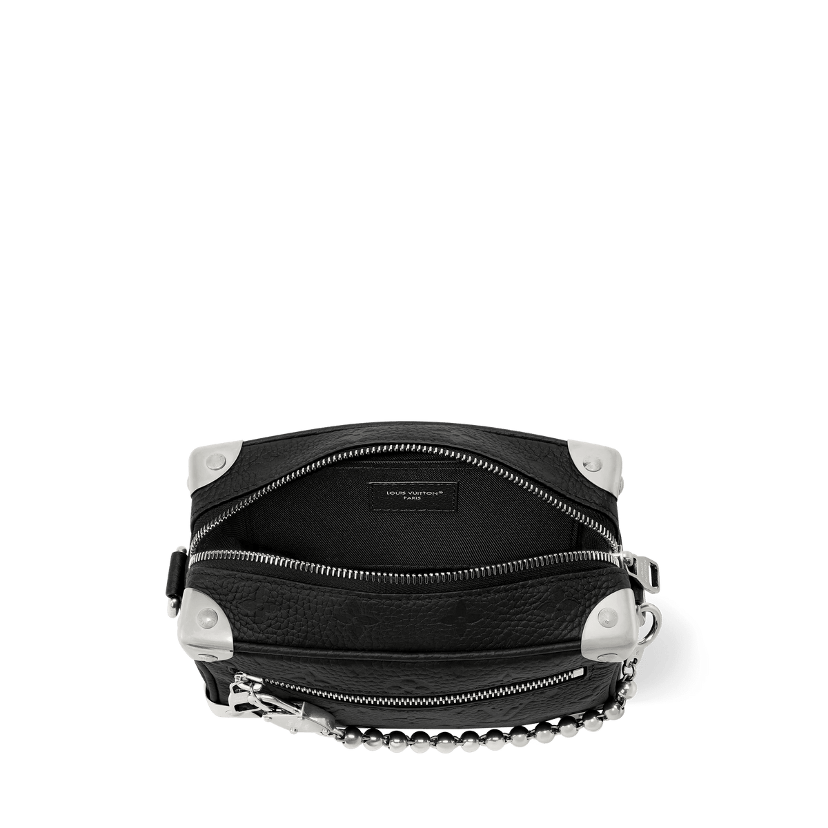 Men's Mini Soft Trunk Taurillon Monogram Black