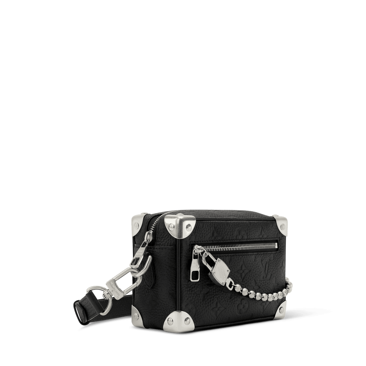Men's Mini Soft Trunk Taurillon Monogram Black