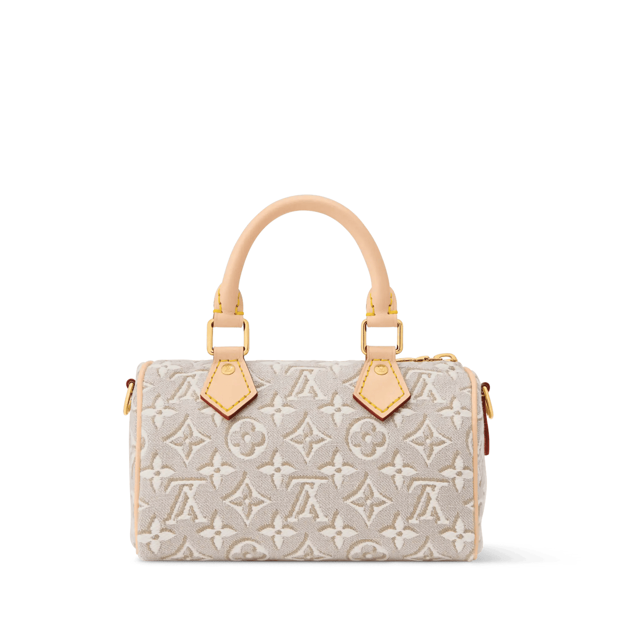 Women's Nano Speedy Monogram Emblème Peuplier Jacquard Canvas Crossbody Bag