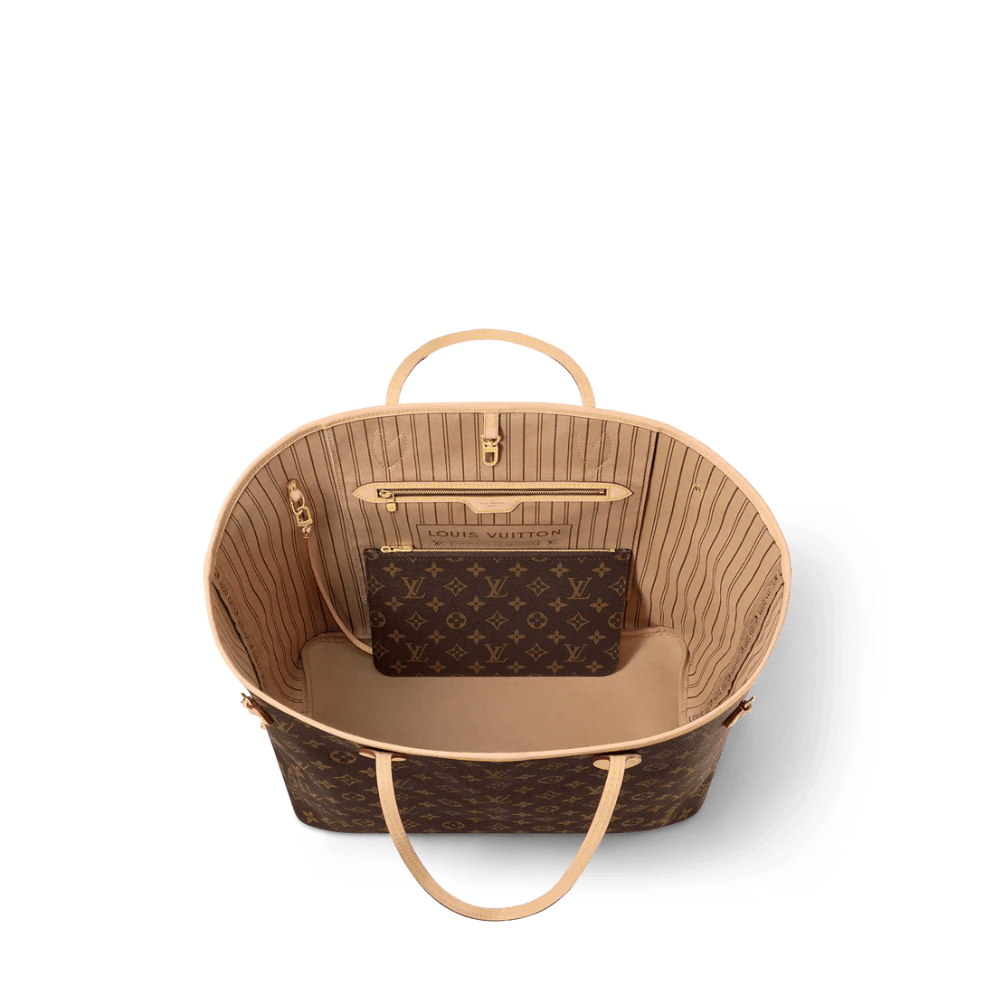 Women's Neverfull GM Mon Monogram Coated Canvas Tote Bag P01923