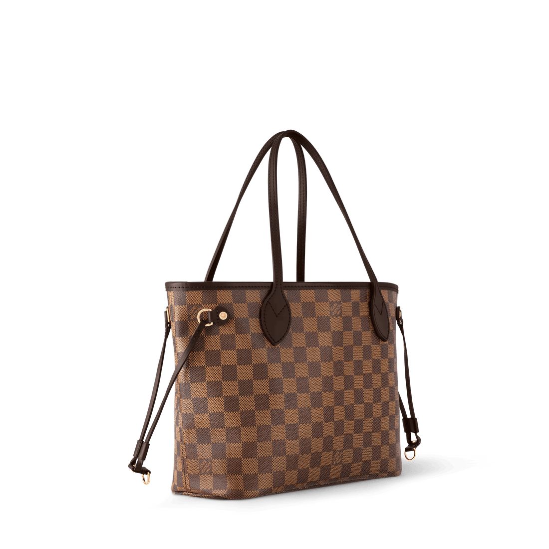 Women's Neverfull PM Damier Ebene Coated Canvas Tote Bag N40600