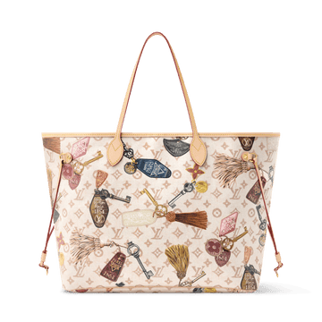 Women's Neverfull GM Getaway Dune Canvas Tote Bag M29449