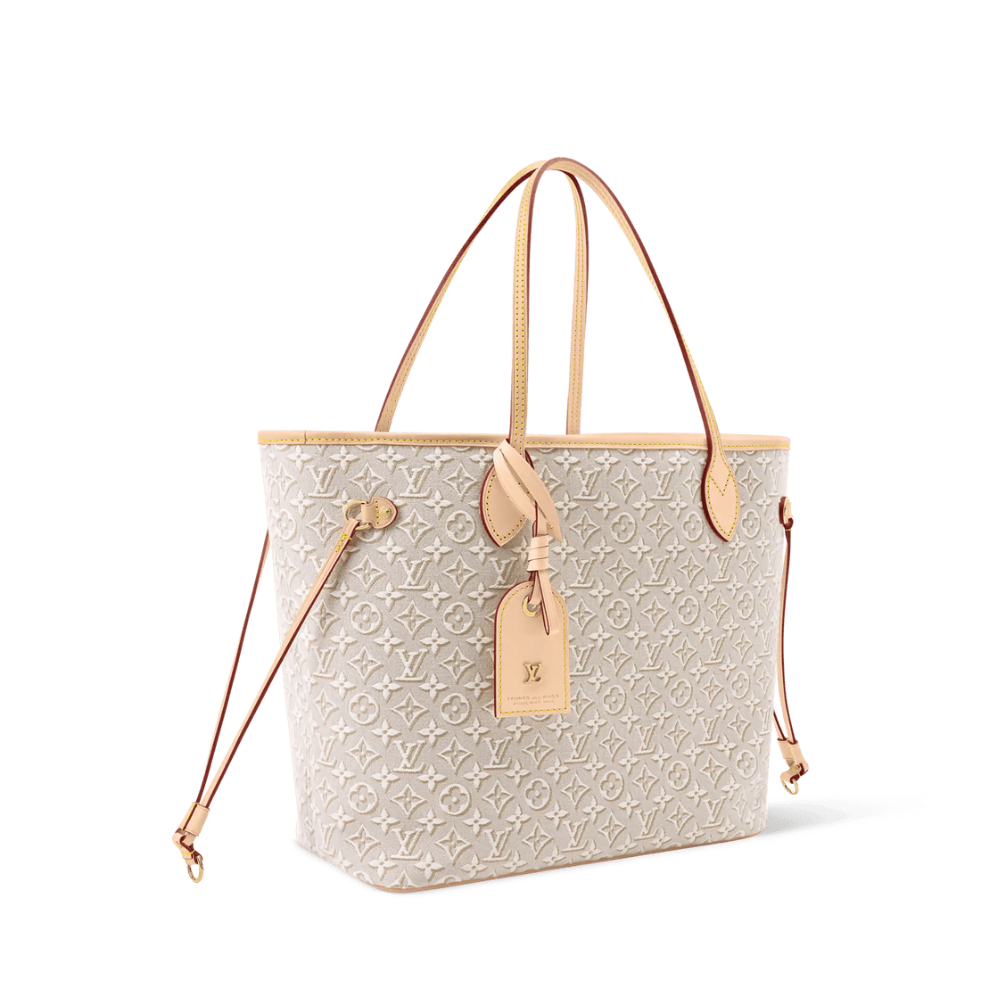Women's Neverfull MM Monogram Emblème Peuplier Jacquard Tote