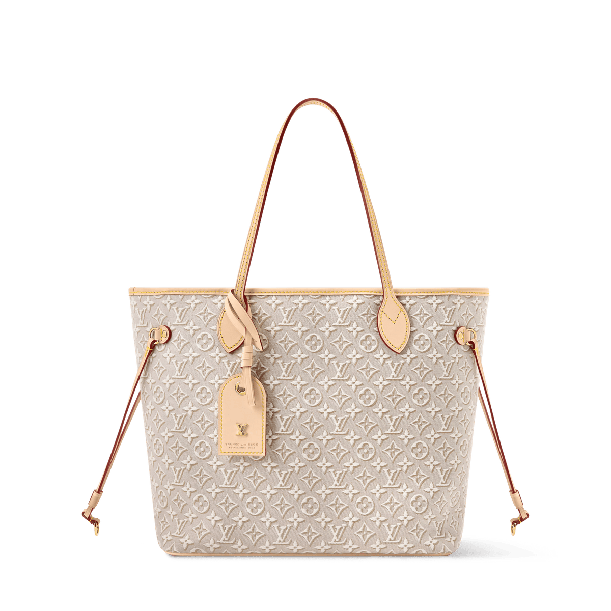 Women's Neverfull MM Monogram Emblème Peuplier Jacquard Tote