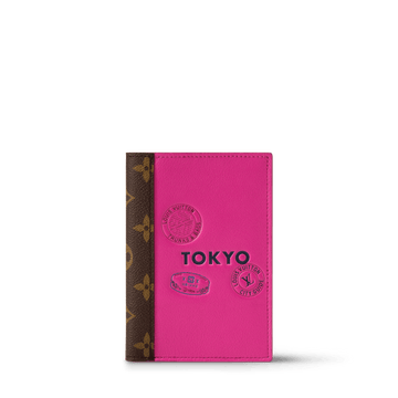 Women's Passport Cover City Guide Cowhide Leather Travel Wallet M29106