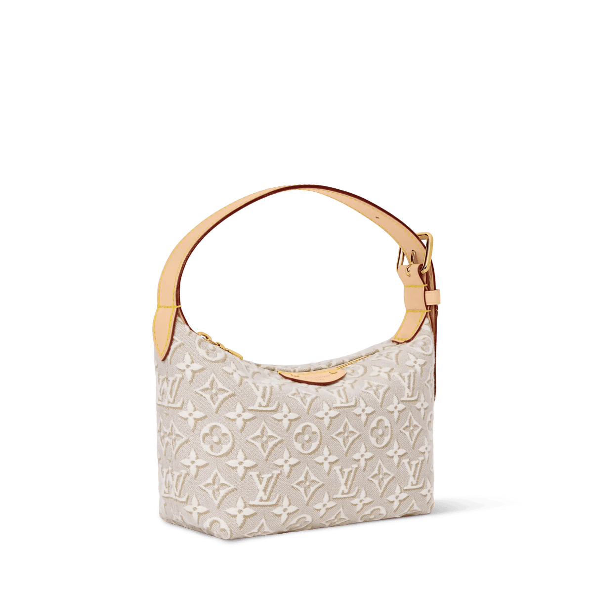 Pochette Hills Monogram Emblème Jacquard Textile Gold-Toned Hardware