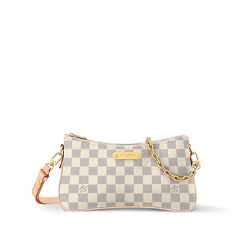 Women's Pochette Liv Damier Azur Canvas Crossbody Bag