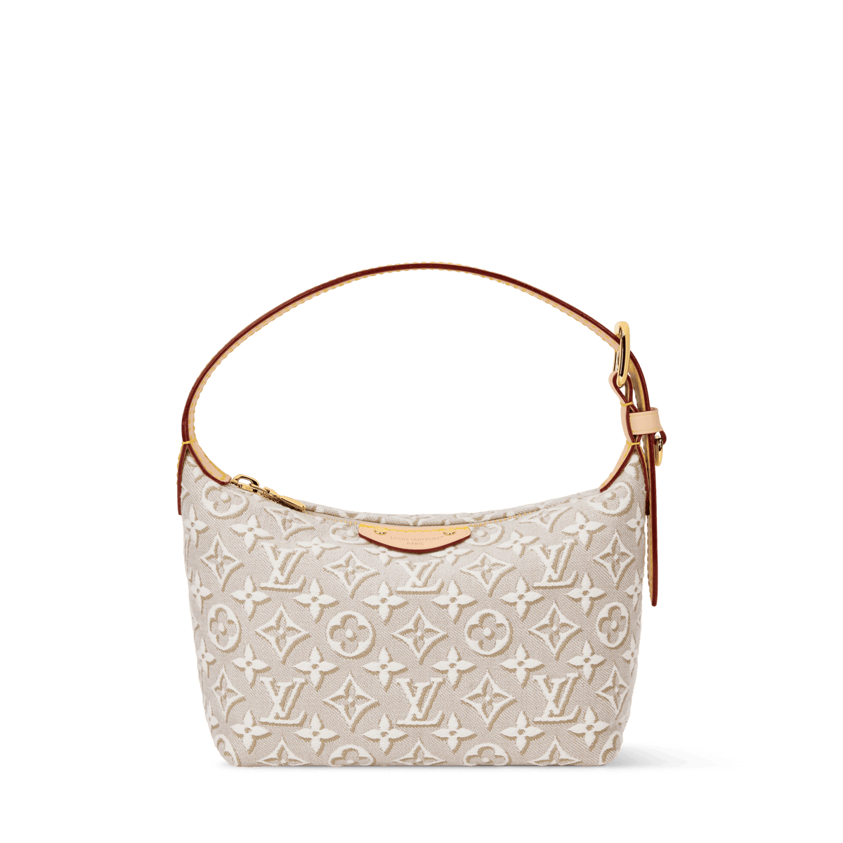 Pochette Hills Monogram Emblème Jacquard Textile Gold-Toned Hardware