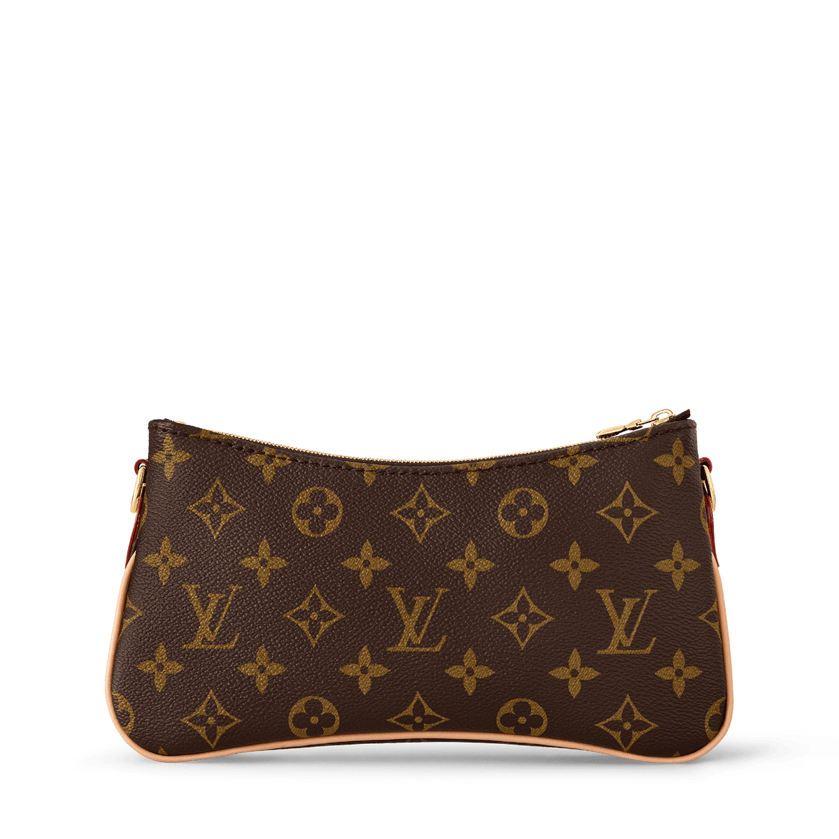Pochette Liv Monogram Coated Canvas Gold-Toned Hardware