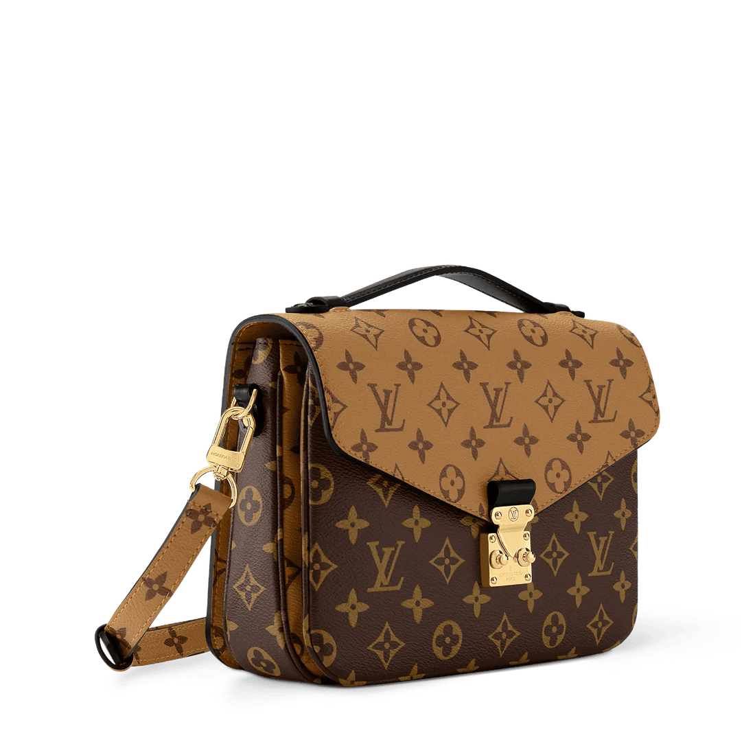Women's Pochette Métis Monogram Reverse Canvas Satchel Bag