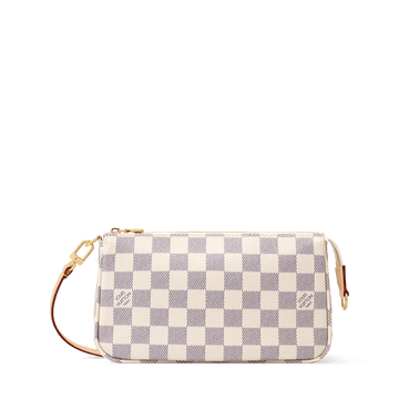 Women's Pochette Accessoires Azur Damier Coated Canvas Pouch N40915