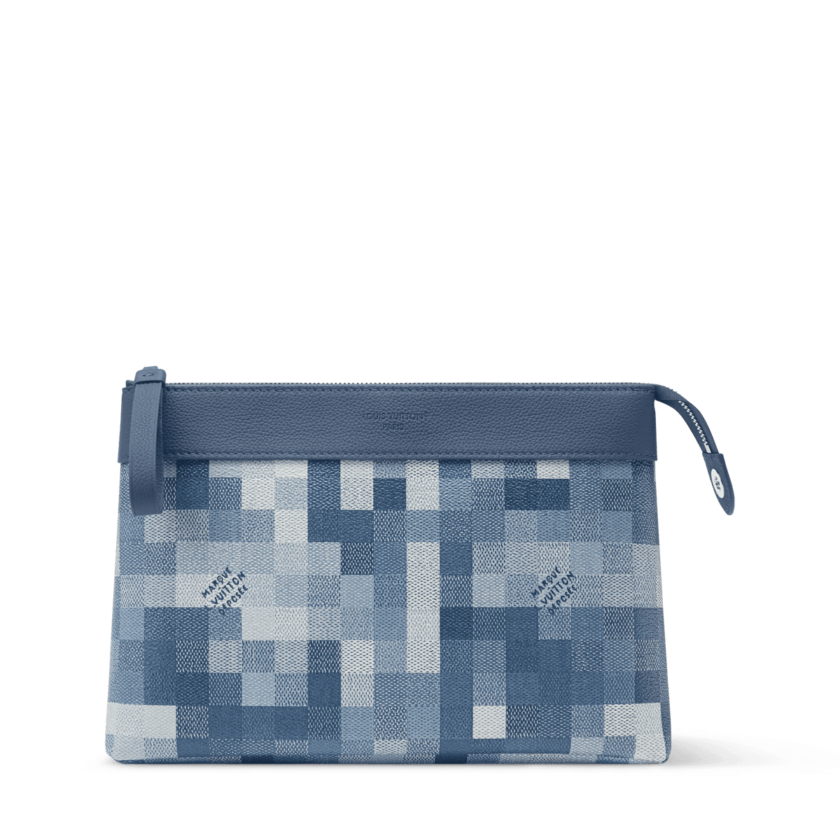 Pochette Voyage Souple Damoflage Denim Blue M28846