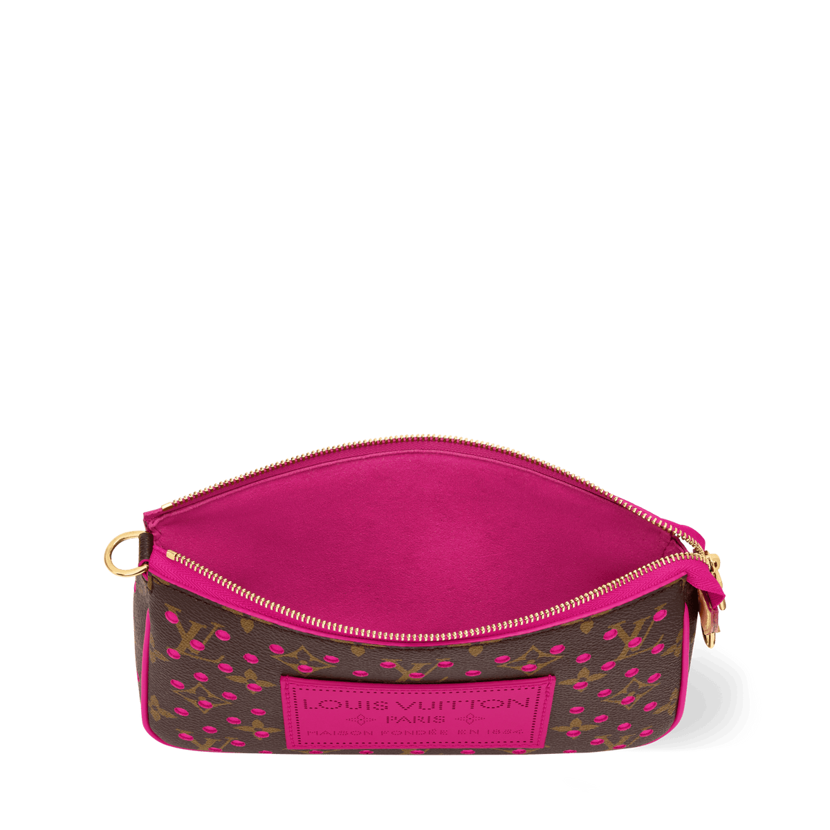 Women's Pochette Accessoires Monogram Perfo Pop Crush Chain Wallet