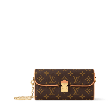 Pochette Camille Monogram Coated Canvas Gold-Toned Hardware