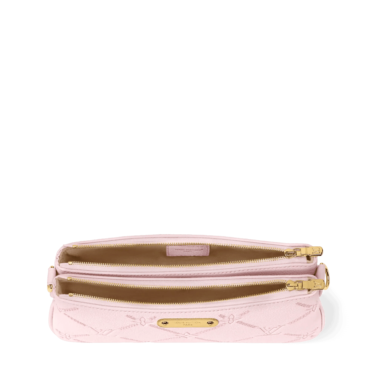 Women's Pochette Liv Light Bliss Couture Monogram Empreinte Leather Bag M29495