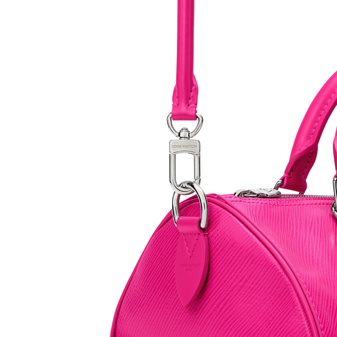 Speedy Soft 30 Epi Leather Rose Miami Silver-Toned Hardware