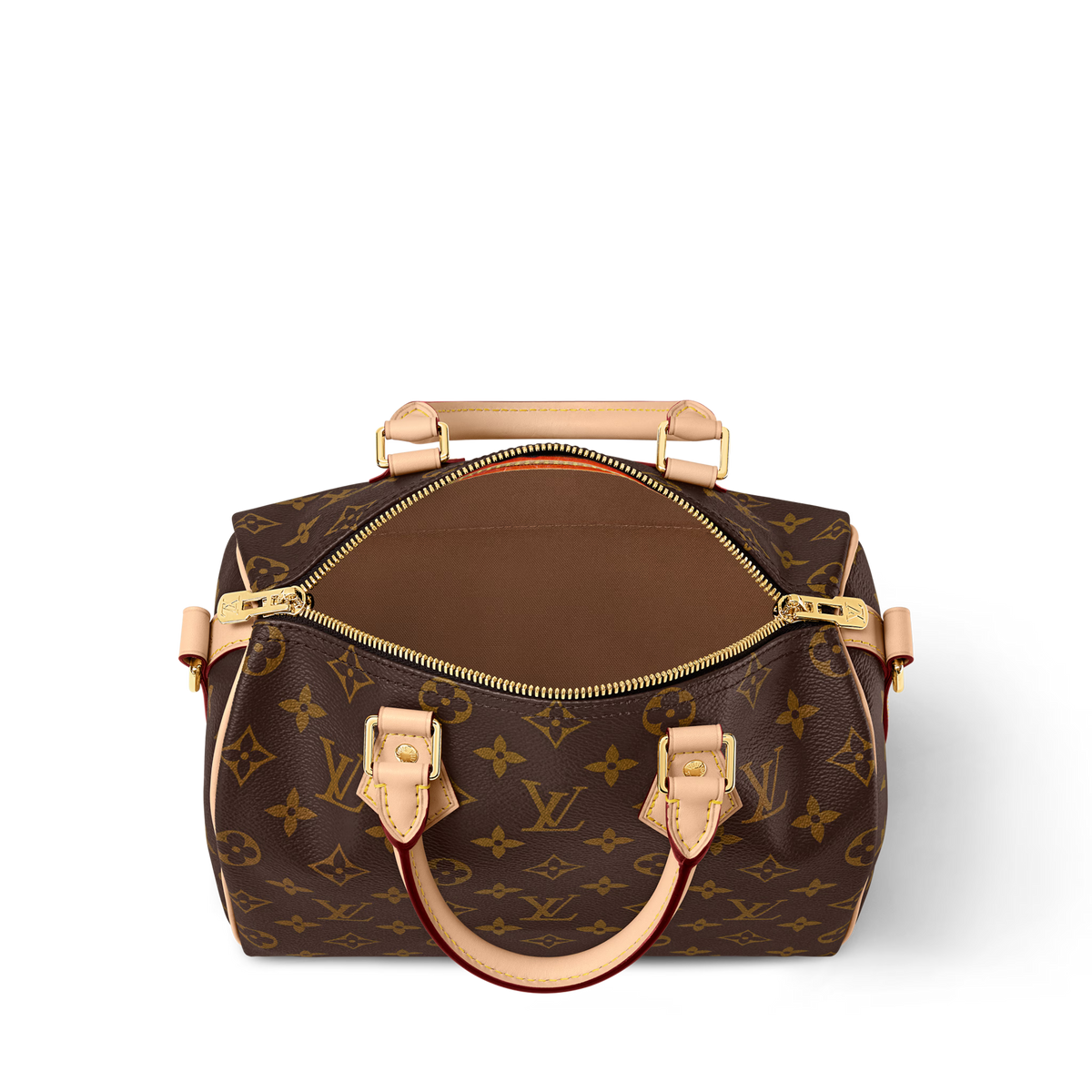 Speedy Bandoulière 25 Monogram Coated Canvas Gold-Toned Hardware