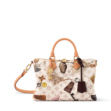 Women's Speedy 30 Soft Monogram Canvas Tote Bag