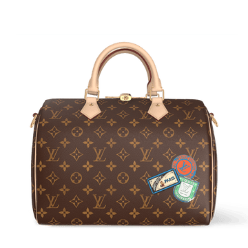 Women's Speedy Bandoulière 30 Mon Monogram Coated Canvas Handbag P01920