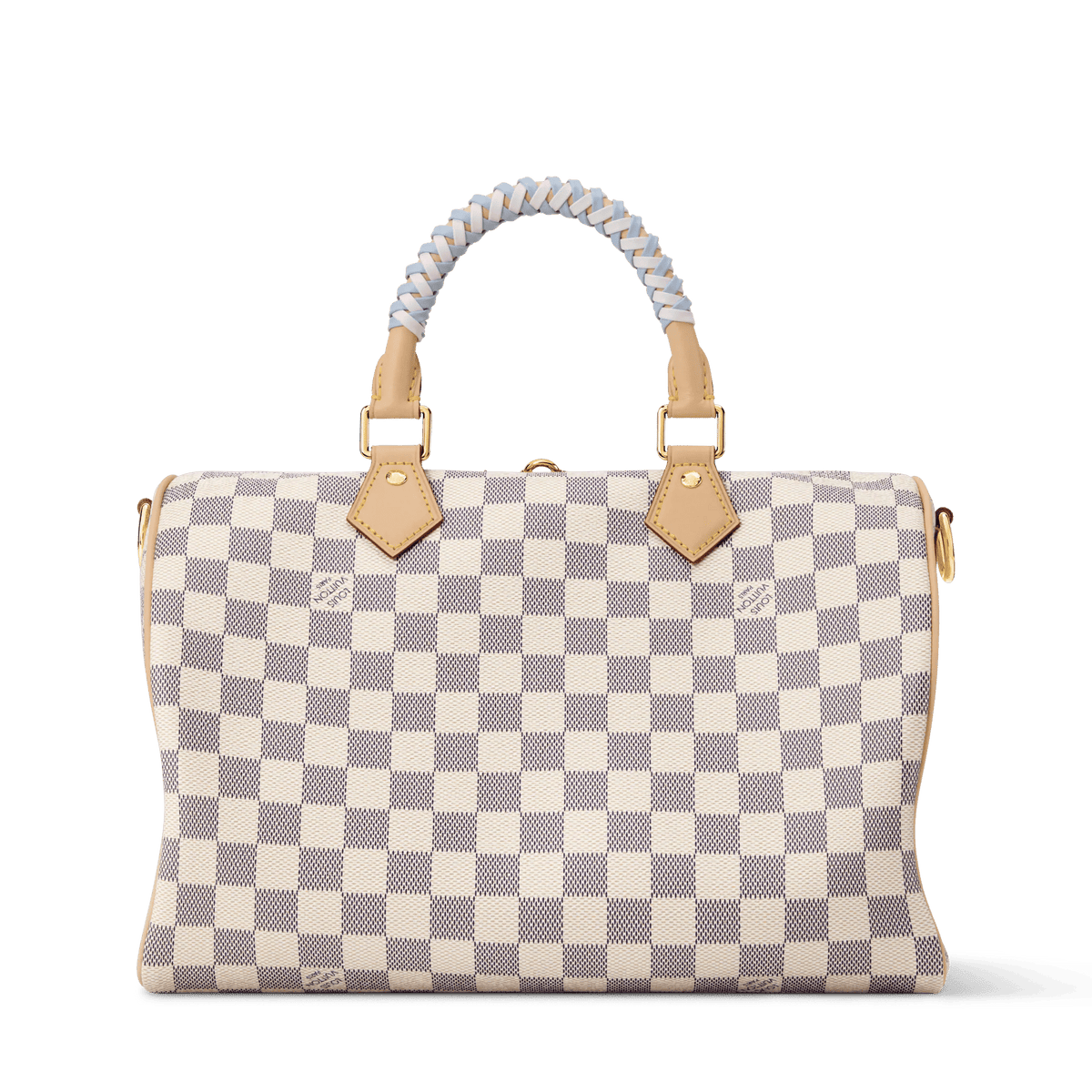 Women's Speedy Soft 30 Damier Azur Bleu Olympe Coated Canvas Handbag N40908