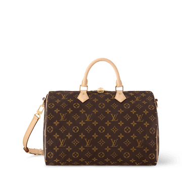 Speedy Bandoulière 35 Monogram Coated Canvas Gold-Toned Hardware