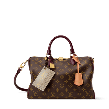 Women's Speedy 30 Soft Celebration Monogram Coated Canvas Handbag M28379