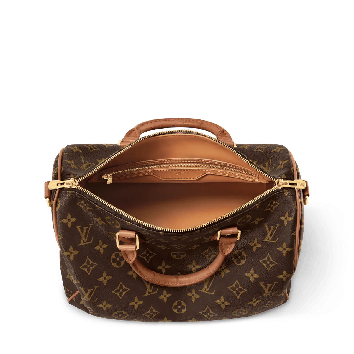 Women's Speedy Soft 30 Boho Monogram Coated Canvas Handbag N87212 - JC