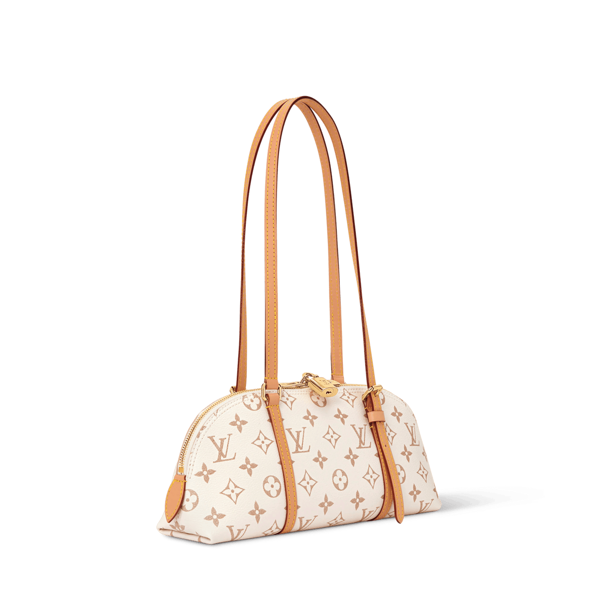 Women's Squire East-West Monogram Dune Canvas Shoulder Bag - JC