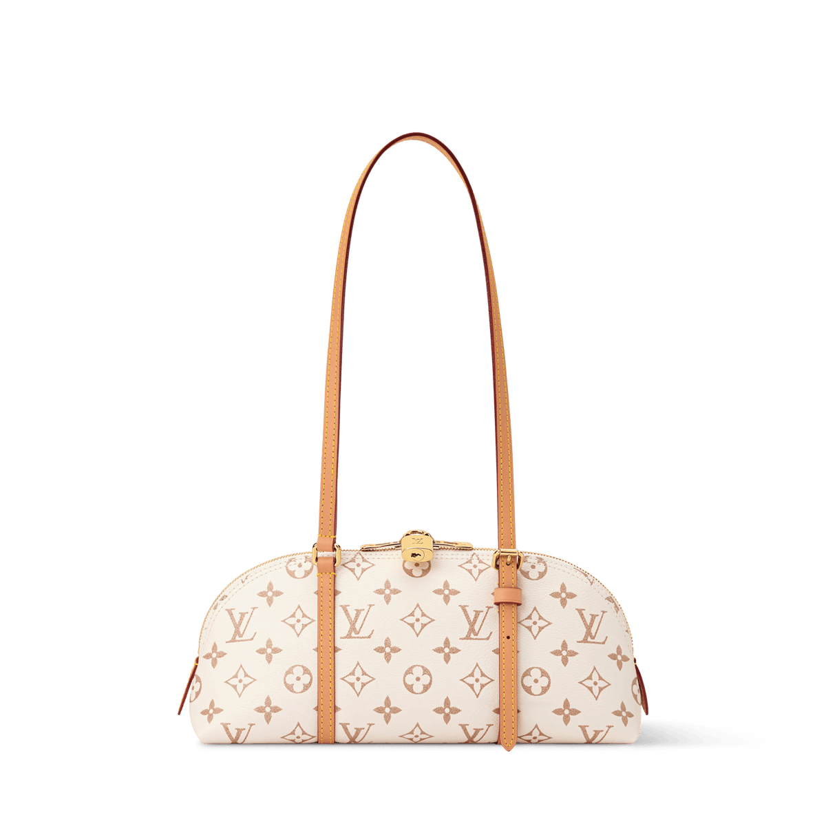 Women's Squire East-West Monogram Dune Canvas Shoulder Bag - JC