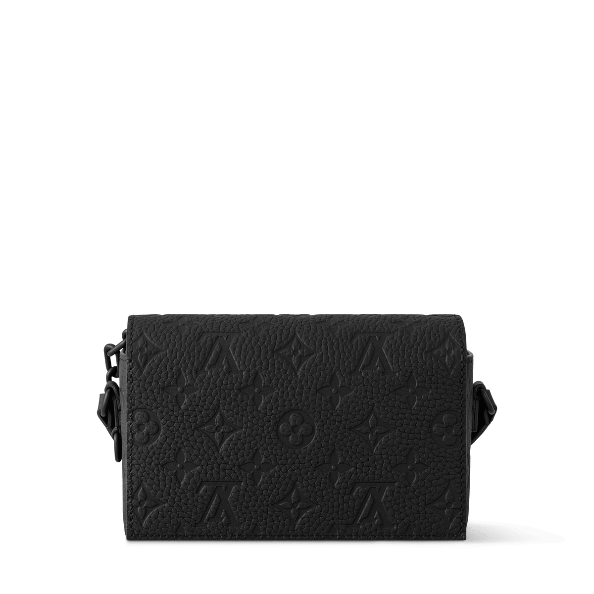 Men's Steamer Wearable Wallet Monogram Black