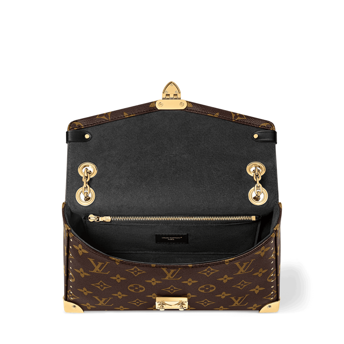 Women's Trunkie Monogram Canvas Crossbody Bag