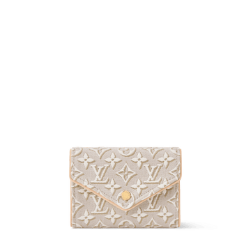Women's Victorine Wallet Monogram Emblème Jacquard Compact Wallet M2A152