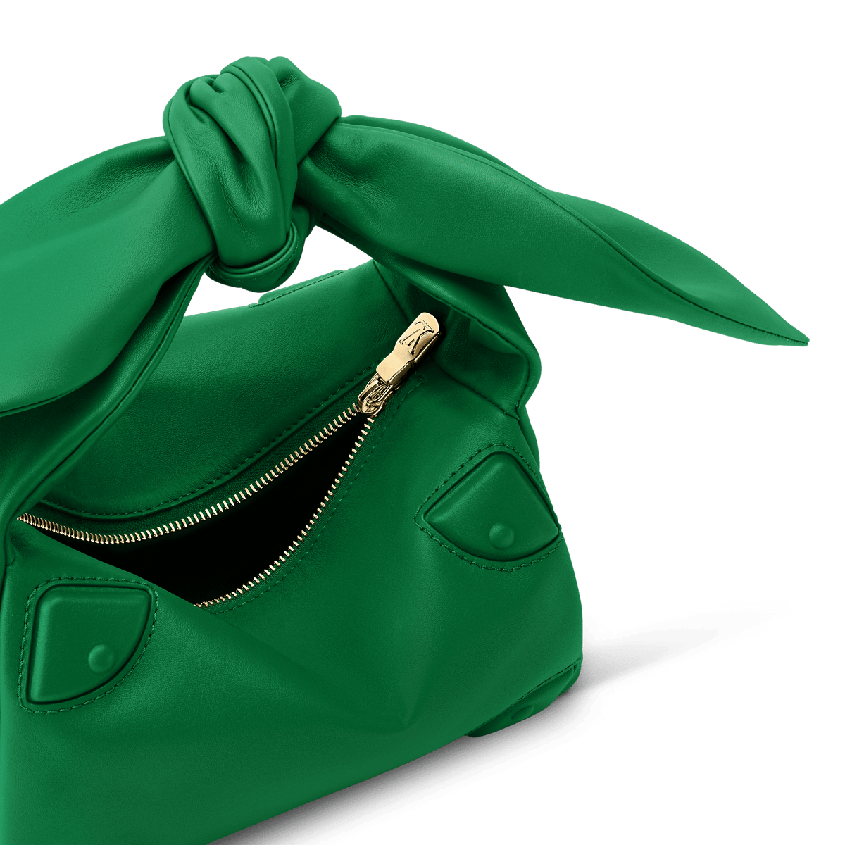 Women's Bundle Trunk Calfskin Gazon Green
